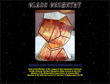 Tablet Screenshot of glassgeometry.com